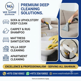 Adliya, Cleaning, ​Premium Deep Cleaning: Sofa, Carpet, Mattress & Villa/Apartment - Adliya