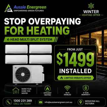 Sydney, Electronics, AUD 1499,  Beat Winter With A 4-Head Multi Split &ndash; From Just $1499 Installed