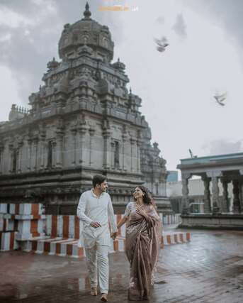 Chennai, Photography, Temple Pre Wedding Photoshoot In Chennai |  Moments Book Photography