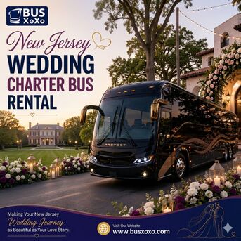 USA Travel, New Jersey Wedding Charter Bus Rental, 1