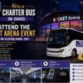 Hire A Charter Bus In Ohio To Attend The Rocket Arena Event In Cleveland, OH