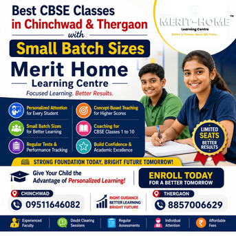Pune, Education, Best CBSE Classes In Chinchwad And Thergaon With Small Batch Sizes