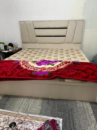 Al Malaz, Household Items, SAR 1050,  New Condition Bed With Mattress, Wardrobe And Dressing Table