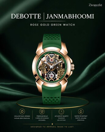 Mumbai, Watches, Exclusive Zivanche Luxury Watch Collection Available Online