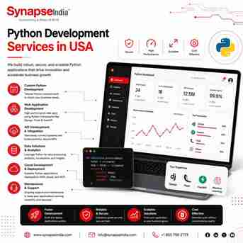 New York, Computer, Python Development Services In USA For Custom Business Applications