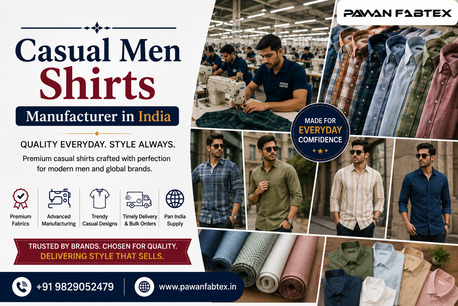 Jaipur, Fashion & Design, Scale Your Casual Menswear Business With Expert Manufacturing