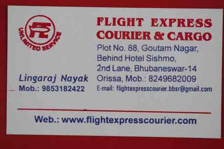 Bhubaneswar, Cargo, Flight Express Courier