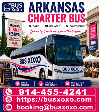 New York, Travel, Book An Arkansas Charter Bus For The Literary Festival In Little Rock