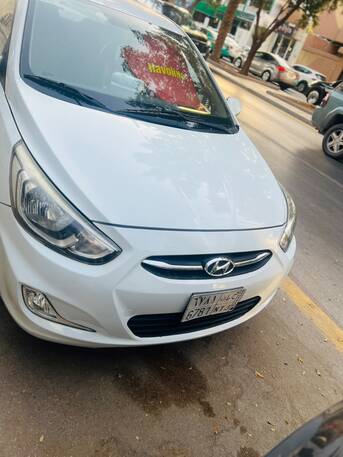 Riyadh, Vehicles, Cars & Trucks , SAR 26000,  Hyundai Accent 2015,  2025,  Automatic,  194482 KM,  For Sale &ndash;  | White | SAR 26,000 (Negotiable)