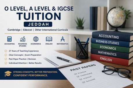 Jeddah, Lessons Offered, Experienced O Level, A Level & IGCSE Tutor &ndash; Jeddah