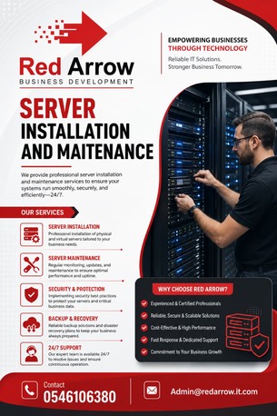 Jeddah, Computer, SERVER INSTALLATION AND MAINTENANCE CONTACT 0546106380