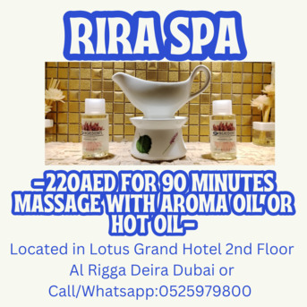 Al Rigga, Health, Rira Spa Offer 7/1/2026