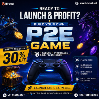 Dubai, Business, Ready To Launch & Profit? Build Your Own P2E Game - Fast, 30% Off