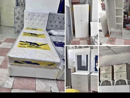 Jeddah, Furniture, SAR 1,  Single Complete Bedroom Furniture Sets Available In Different Colours In Low Prices