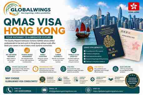 New Delhi, Counseling, Top Rated & Trusted QMAS Visa Hong Kong Consultants | GlobalWings Immigration Experts