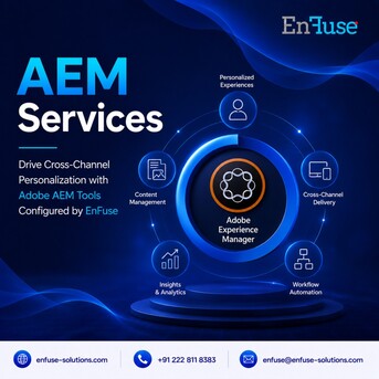Mumbai, Marketing, Drive Cross-Channel Personalization With Adobe AEM Tools Configured By EnFuse
