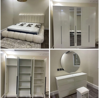 Jeddah, Furniture, SAR 1,  COMPLETE WOODEN  BEDROOM FURNITURE SETS MEDERN DESIGNS AVAILABLE IN LOW PRICES