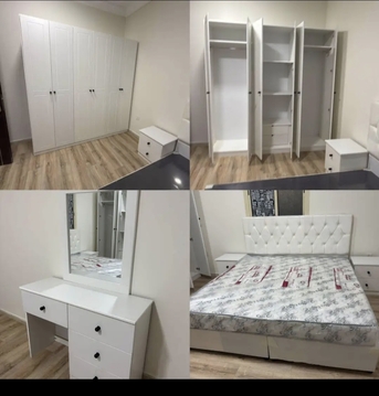 Jeddah, Furniture, SAR 1,  COMPLETE WOODEN  BEDROOM FURNITURE SETS MEDERN DESIGNS AVAILABLE IN LOW PRICES