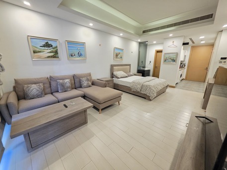 Juffair, Apartments, Flats, Houses & Villas, BHD 220/month,  Furnished,  Studio,  60 Sq. Meter,  Offer Price | Modern Studio | Balcony | Family Building | Near Alosra Supermarket Juffair