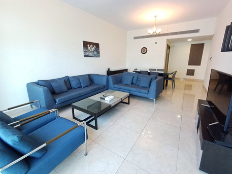 Juffair, Apartments, Flats, Houses & Villas, BHD 370/month,  Furnished,  2 BR,  140 Sq. Meter,  2 Bhk Plus Store Room | 3 Bathroom | Balcony | Wifi & Hk Service | Closed Kitchen | Cpr Ad