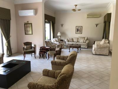 Amman, Apartments, Flats, Houses & Villas, JOD 17000/year,  Furnished,  3 BR,  Luxury Furnished Full Floor Villa For Rent In Um Al Summaq