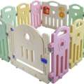 SAR 350,  Baby-Playpen-Playard-for-Babies-Infants-Toddler-14-Panels-Safety-Kids-Play-Pens-Indoor-Bab