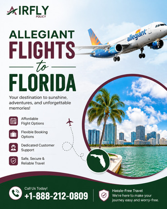 New York, Travel, Allegiant Flights To Florida | Affordable Florida Flight Deals & Booking Assistance