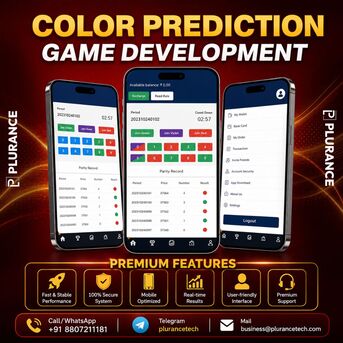 Mumbai, Software Development, Build A Custom Color Prediction Game With Premium Features