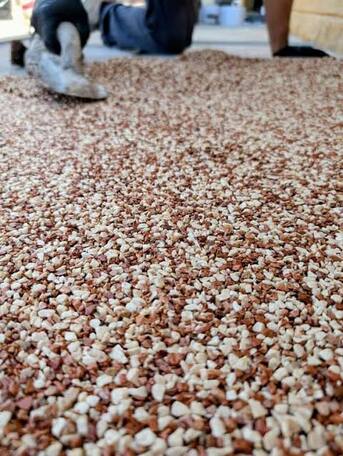 Manama, Construction, Resin Stone Carpet Flooring  / Pebble Stone Flooring