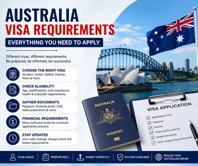 Sydney, Business, Australia Visa Requirements: Everything You Need To Apply