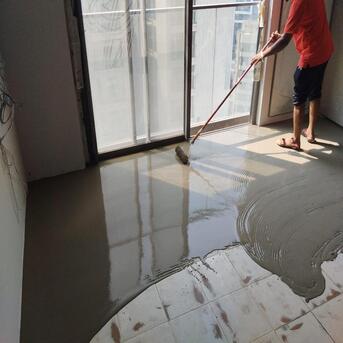 Manama, Construction, Cementasious Floor Self Leveling Screeding Work - Thickness 2mm  To 200mm