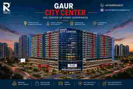Greater Noida, Offices, Buy Office Space At Gaur City Center In Greater Noida West