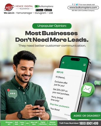 Gurgaon, Marketing, Convert More Leads With Bulk SMS Marketing