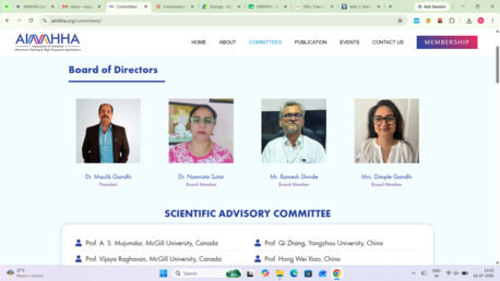 Visakhapatnam, Business, AIMHHA &ndash; Association Of Industrial Microwave Heating & High-Frequency Applications