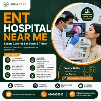 New Delhi, Health, ENT Hospital Near Me | Expert ENT Specialists & Advanced Ear, Nose & Throat Treatment In D