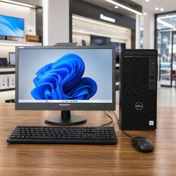 Manama, Tablet Computers, BHD 138,  DELL Core I5 10th Gen PC 16GB Ram SSD 256GB With 22" FHD Monitor Built-in Camera, Speaker