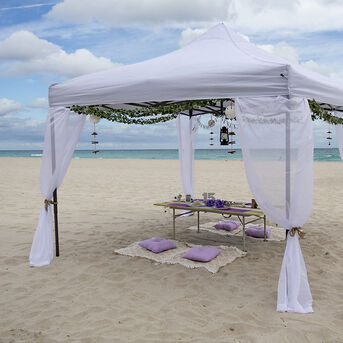 New York, Business, Exclusive Private Beach Day Florida For Relaxation And Luxury