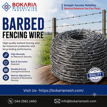 Chennai, Materials, Barbed Fencing Wire Manufacturer In India