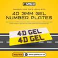Enhance Your Car With 4D 3MM Gel Number Plates