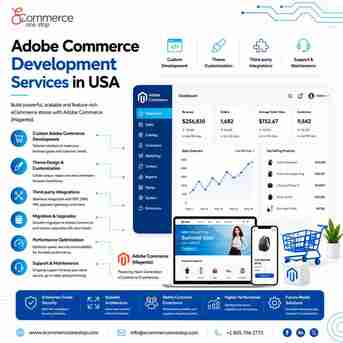 New York, Computer, Adobe Commerce Development Services In USA For Scalable ECommerce Growth