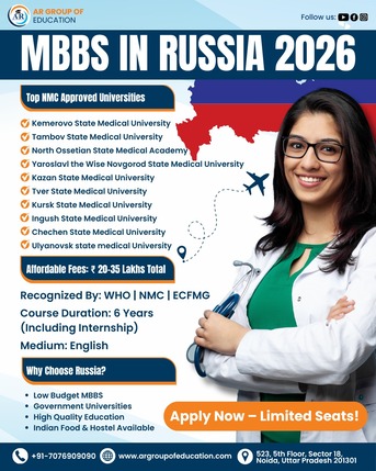 Noida, Education, Study MBBS In Russia &ndash; Affordable Medical Education For Indian Students