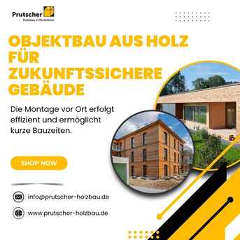 Berlin, Construction, Objektbau Aus Holz Für Zukunftssichere Gebäude