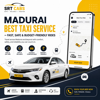 Madurai, Travel, Cab Service In Madurai &ndash; A Practical Guide For Local And Outstation Travel