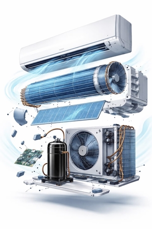 Riyadh, Air Conditioning, Repairing Air Conditioner And Refrigerators And Washing Machines