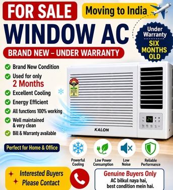 Manama, Air Conditioners, BHD 72,  Window Ac, Kelon, 2026