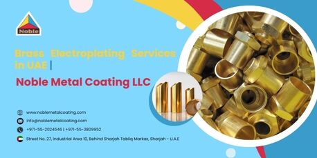 Dubai, Creative, Brass Electroplating Services In UAE | Noble Metal Coating LLC