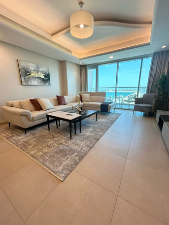 Hidd, Apartments, Flats, Houses & Villas, BHD 700/month,  3 BR,  Spacious 3BR Apartment | Pool, Gym & Kids Play Area | City & Bridge View | Hidd &ndash; BD 700