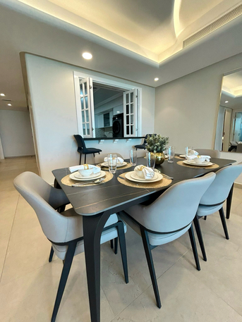 Hidd, Apartments, Flats, Houses & Villas, BHD 700/month,  3 BR,  Spacious 3BR Apartment | Pool, Gym & Kids Play Area | City & Bridge View | Hidd &ndash; BD 700