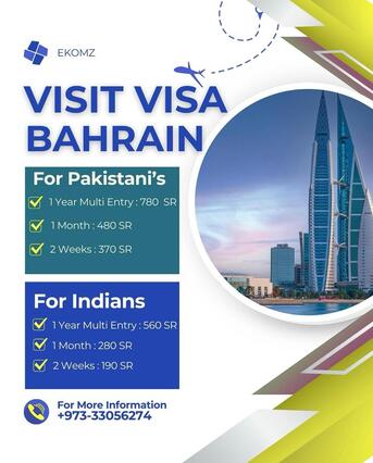 Khobar, Travel, پاکستانی شہریوں کے لیے بحرین وزٹ ویزا دستی