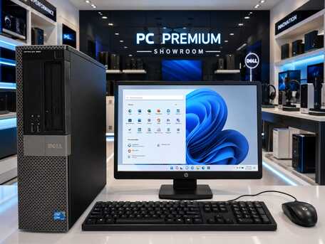 Manama, Computers, BHD 38,  Dell Core I5 - Computer Set Speed 3.20Ghz 8GB RAM | 320GB HDD Win 10 Pro 19